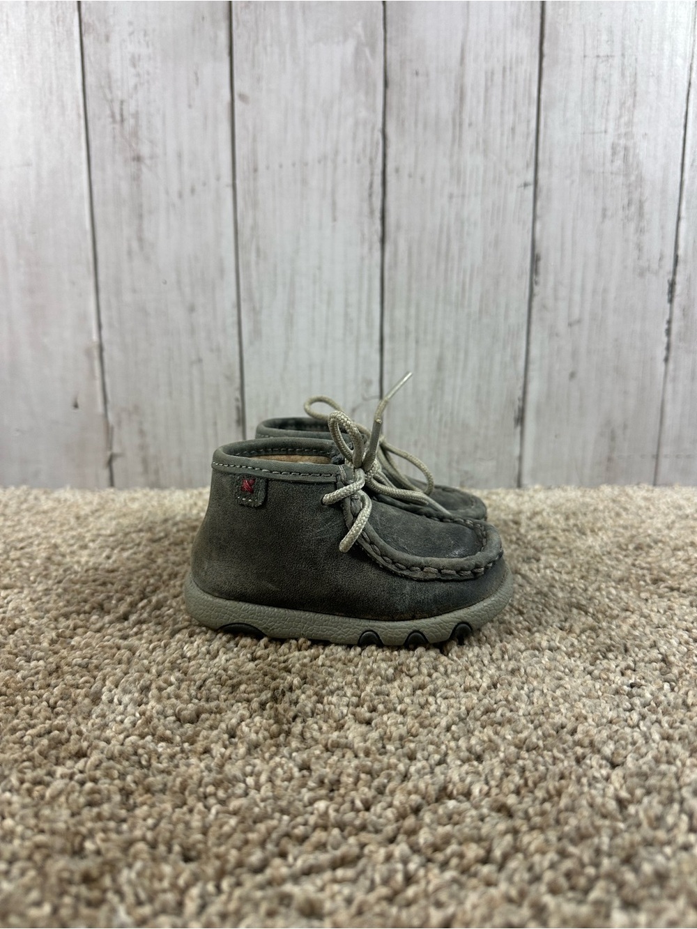 Twisted X Chukka Leather Driving Mocs Infant 3M
